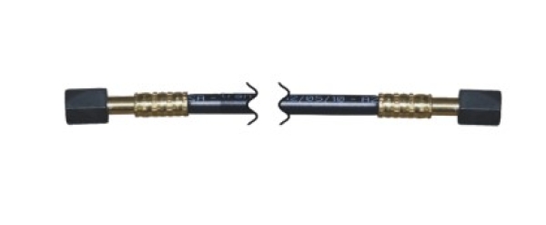 Gomax flex.Kältemittelleitung 4mm 2000mmlg.7/16" UNF gerade o.Öffner